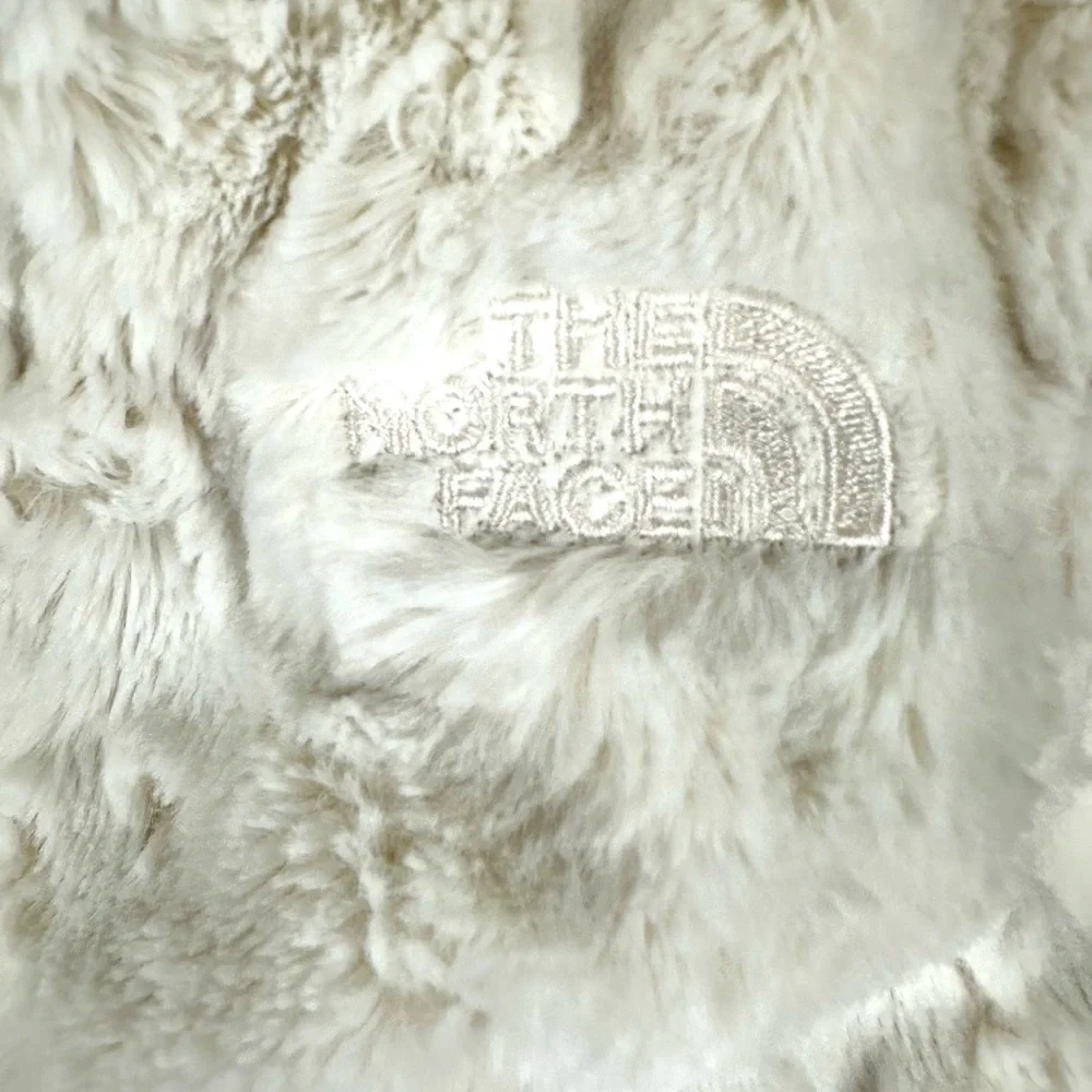 The North Face Faux Fur Fuzzy Vest Cream 4T